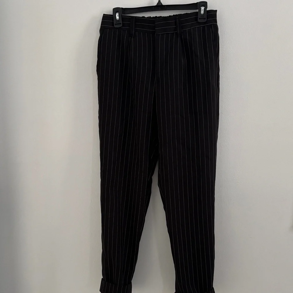 Spirit Black 20's Gangster Suit Adult Small Halloween Costume Theme Party - Picture 11 of 14